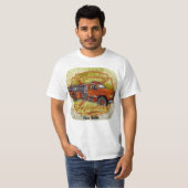 T-shirt Pompier dévoué (Devant entier)