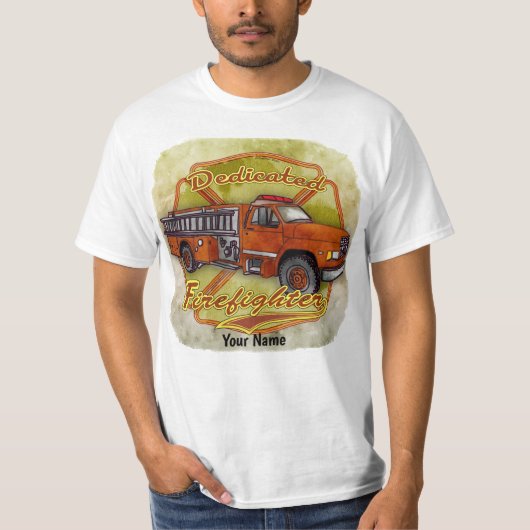 T-shirt Pompier dévoué (Devant)