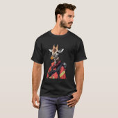 T-shirt Pompier Girafe (Devant entier)