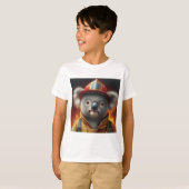 T-shirt Pompier Koala (Devant entier)