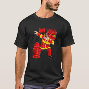 T-shirt Pompier pompier Dabbing Dab Dancing Costume Bo