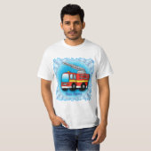 T-shirt Pompier Putt Putt Camion (Devant entier)