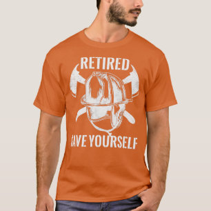 T-shirt Pompier Retraité Sauvez-vous