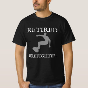 T-shirt Pompier retraité Surfer Dude retraite Cadeau