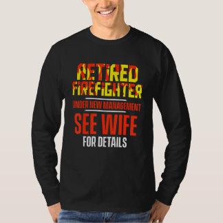 T-shirt Pompier Retraité Voir Femme Pompier Retraite 2