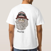 T-shirt Pompier Santa (Dos)