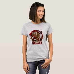 T-shirt Pompier volontaire Bulldog