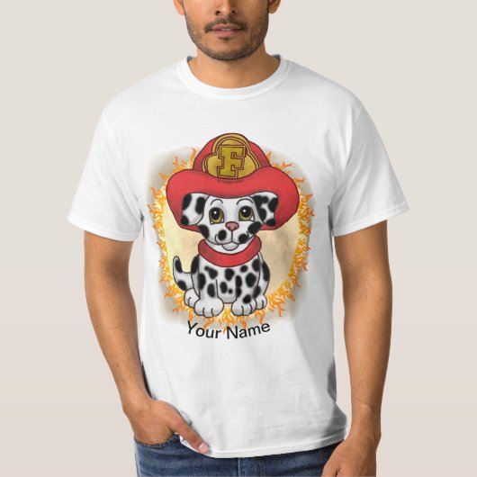 T-shirt Pompière Chien (Devant)