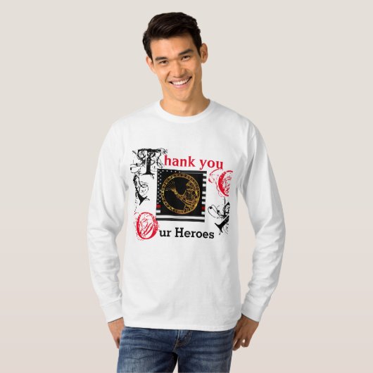 T-SHIRT POMPIERS (Devant entier)
