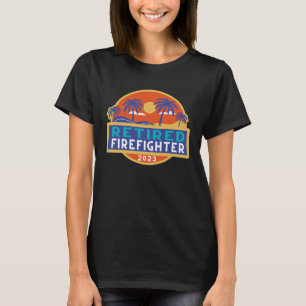 T-shirt Pompiers à la retraite Hommes Femmes Pompiers à la