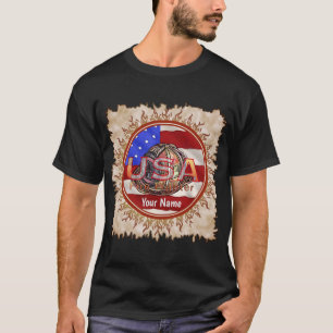 T-shirt pompiers Flag Rondo