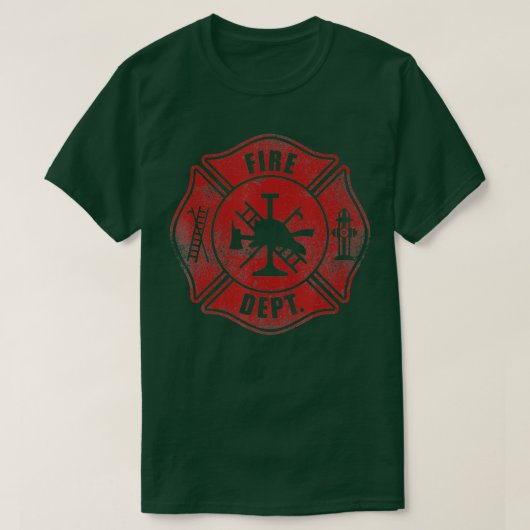 T-shirt Pompiers Pompiers Pompiers (Design devant)