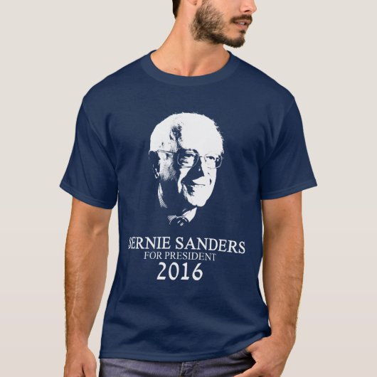 T-shirt Ponceuses de Bernie pour le président 2016 (Devant)