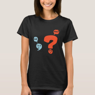 T-shirt Ponctuation Grammaire Conception de l'enseignant