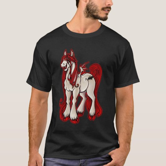 T-shirt Poney de poseur de vampire (Devant)