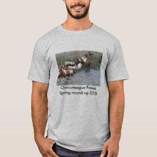 T-shirt Poneys de Chincoteague