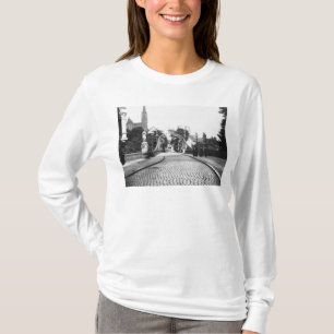 T-shirt Pont à la cathédrale, Breslau Pologne, c.1910