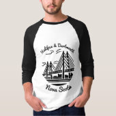 T-shirt Pont-chemises Halifax et Dartmouth Nouvelle-Écosse (Devant)
