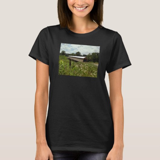 T-shirt Pont couvert de Beech Fork (Devant)