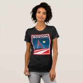 T-shirt Pont de Boston Zakim (Devant entier)