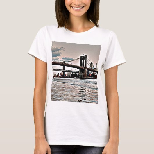 T-shirt Pont de Brooklyn (Devant)