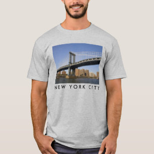 T-shirt Pont de Manhattan sur l'East River New York City