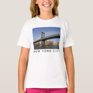 T-shirt Pont de Manhattan sur l'East River New York City