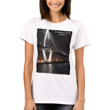 Pont de nuit, Charleston SC, photographie