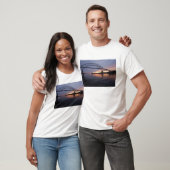 T-shirt Pont de Sagamore sur le canal du cap Cod, (Unisexe)