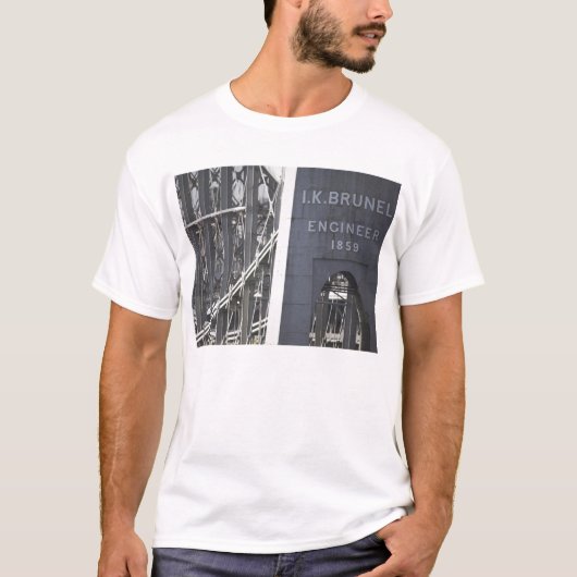 T-shirt Pont de Tamar de Brunel (Devant)