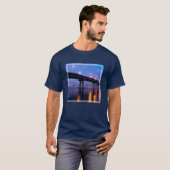 T-shirt Pont du Coronado à Dusk (Devant entier)