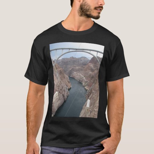 T-shirt Pont en barrage de Hoover (Devant)