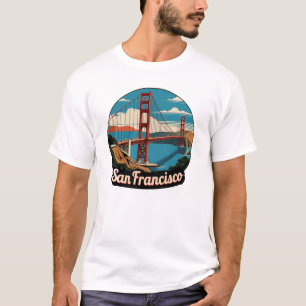 T-shirt Pont Golden Gate San Francisco