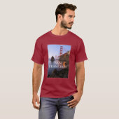 T-shirt Pont Golden Gate | San Francisco Californie (Devant entier)