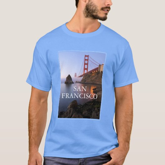 T-shirt Pont Golden Gate | San Francisco Californie (Devant)