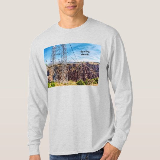 T-shirt Pont Royal Gorge Vue latérale Manches longues pour (Devant)