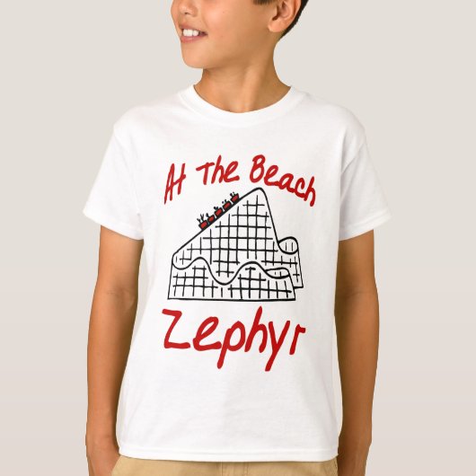 T-shirt Pontchartrain Beach Zephyr (Devant)