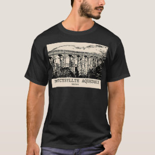 T-shirt Pontcysyllte Aqueduct - Pays de Galles