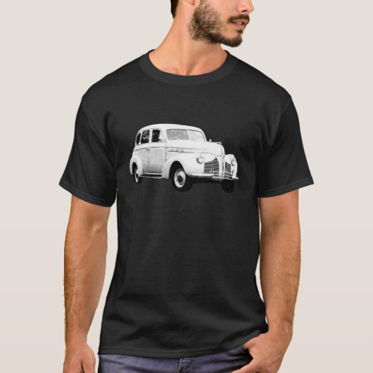 T-shirt Pontiac Deluxe Six 1940 (Devant)