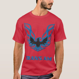 T-shirt Pontiac Firebird TransAm Blue
