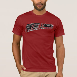T-shirt Pontiac le Mans - classique américain incliné de