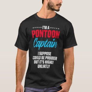 T-shirt Pontoon Capitaine Voilier Voilier Voilier Voilier
