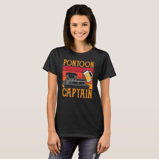 T-shirt Pontoon Captain (Devant entier)