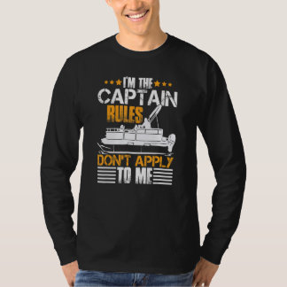 T-shirt Pontoon Captain