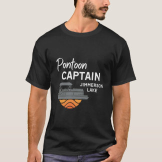 T-shirt Pontoon Captain Jimmerson Lake