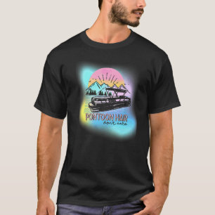 T-shirt Pontoon Hair Dont Care Lake Life Summer Beach Bate