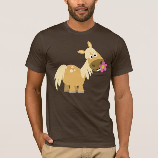 T-shirt Pony et Flower (Devant)