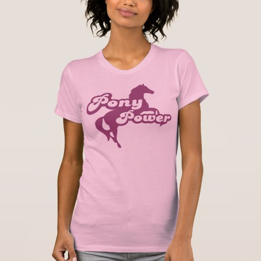 T-shirt Pony Power (Devant)