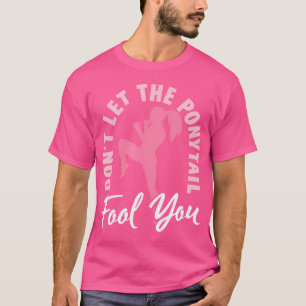 T-shirt Ponytail Mixed martial art Thai Boxing Kickboxing