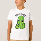 T-shirt Poo-concombre Funny Concombre Pun (Devant)